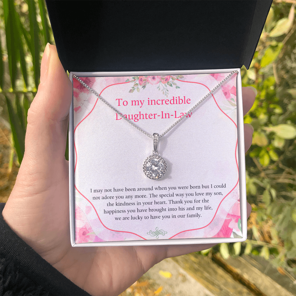 To Daughter-in-Law - Meaningful Personalized Necklace