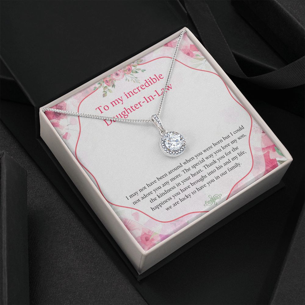 To Daughter-in-Law - Meaningful Personalized Necklace